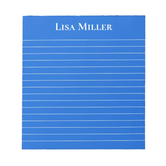 Notepad-Individuelle Name Notizblock (Vorderseite)