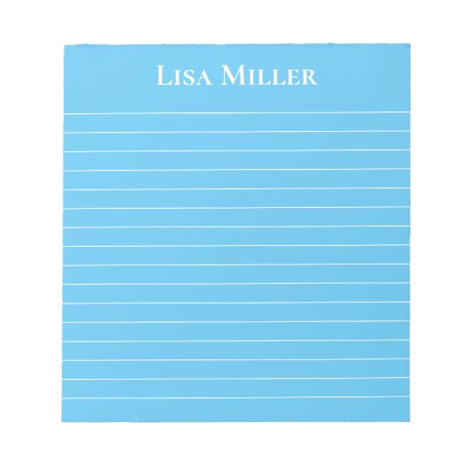 Notepad-Individuelle Name Notizblock (Vorderseite)