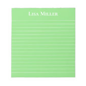 Notepad-Individuelle Name Notizblock (Vorderseite)