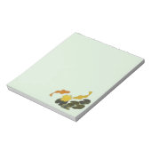 Notepad - Koi und Lily Pads Notizblock (Rotiert)