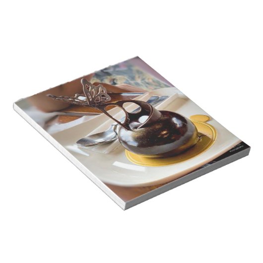 Notepad - Lebensmittel-Journal Notizblock (angewinkelt)