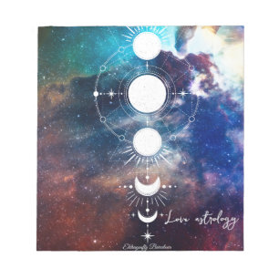 Notepad- Liebe-Astrologie Notizblock
