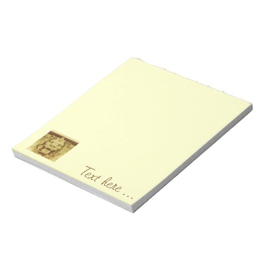 Notepad - Lötkopf Notizblock (Rotiert)