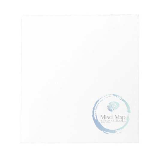 Notepad - Mind Map Renovations Notizblock (Vorderseite)