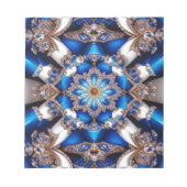 Notepad mit argentinischen Farben Modernes Design Notizblock (Vorderseite)