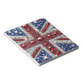 Notepad mit Britischen Farben Modernes Design Notizblock (angewinkelt)