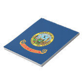 Notepad mit der Flagge des Idaho-Staat Notizblock (Rotiert)