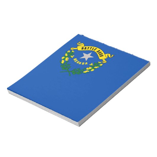 Notepad mit der Flagge des Nevada-Staat Notizblock (Rotiert)