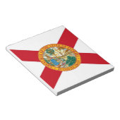 Notepad mit der Flagge des Staat von Florida Notizblock (angewinkelt)
