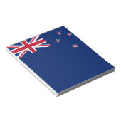 Notepad mit der Flagge Neuseelands Notizblock (angewinkelt)