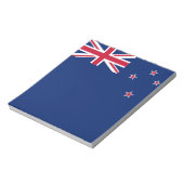 Notepad mit der Flagge Neuseelands Notizblock (Rotiert)