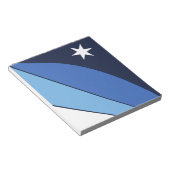 Notepad mit der Flagge von Kolumbien, SC Notizblock (angewinkelt)