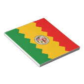 Notepad mit der Flagge von Los Angeles, Kalifornie Notizblock (angewinkelt)