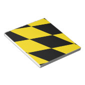 Notepad mit der Flagge von München, Deutschland Notizblock (angewinkelt)