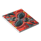 Notepad mit Deutschland Colors Modernes Design Notizblock (angewinkelt)