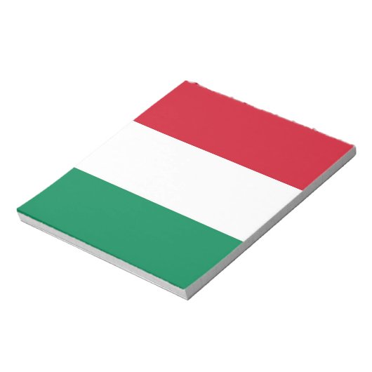 Notepad mit Flagge Ungarns Notizblock (Rotiert)