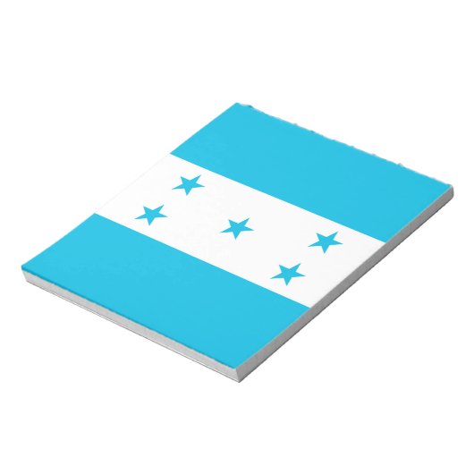 Notepad mit Flagge von Honduras Notizblock (Rotiert)