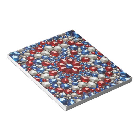 Notepad mit niederländischen Farben Modernes Desig Notizblock (angewinkelt)