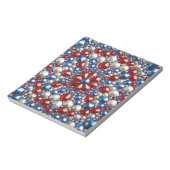 Notepad mit niederländischen Farben Modernes Desig Notizblock (Rotiert)