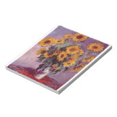 NOTEPAD-MONET-SONNENBLUMEN NOTIZBLOCK (Rotiert)
