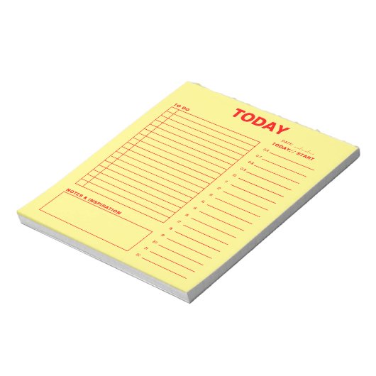 Notepad Notizblock (Rotiert)