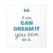 Notepad Notizblock (Vorderseite)