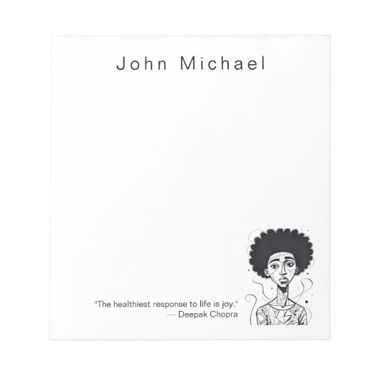 Notepad Notizblock (Vorderseite)