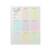 Notepad Notizblock (Rotiert)