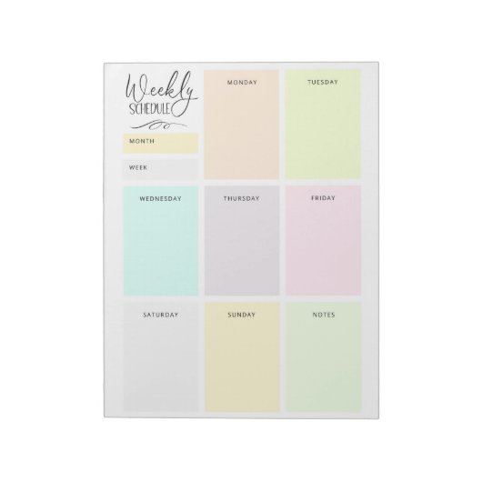 Notepad Notizblock (Rotiert)