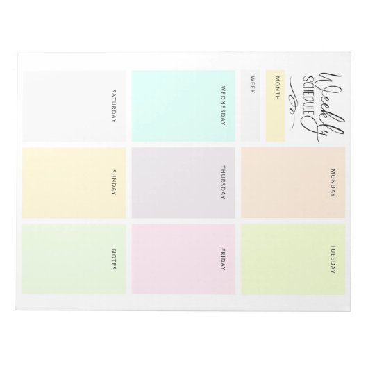 Notepad Notizblock (Vorderseite)