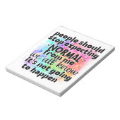 Notepad Notizblock (Rotiert)