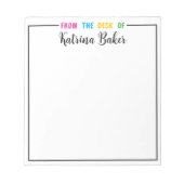 Notepad Notizblock (Vorderseite)