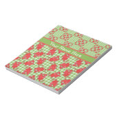 Notepad oder Jotter to Personalize: Niedliche rote Notizblock (Rotiert)