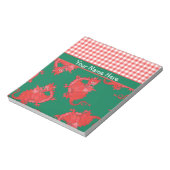 Notepad oder Jotter to Personalize: Niedliche rote Notizblock (Rotiert)