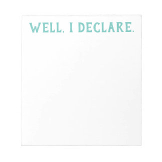 Notepad - Südliche Redewendungen (WID) Notizblock