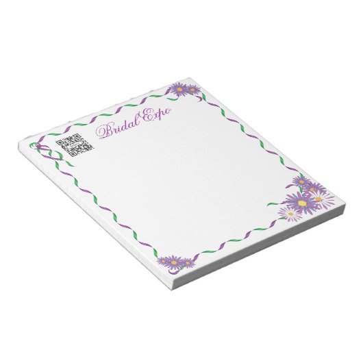 Notepad Template Bridal Expo Notizblock (angewinkelt)