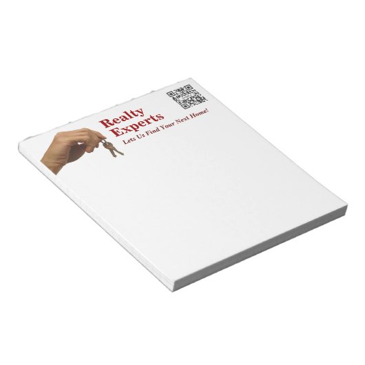 Notepad Template Realty Experts Notizblock (angewinkelt)