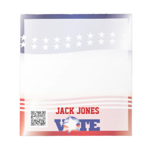 Notepad Template Vote Notizblock