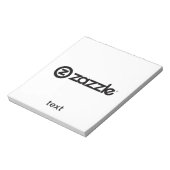 Notepad-Test Notizblock (Rotiert)