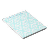 Notepad - Turqouise Lace Notizblock (angewinkelt)