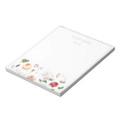 NOTEPAD VINTAGE ROSE NOTIZBLOCK (Rotiert)