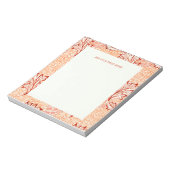 NOTEPAD : WILLIAM MORRIS : APPLE NOTIZBLOCK (Rotiert)