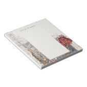 NOTEPAD : WILLIAM MORRIS : HONEYSUCKLE + TULIP NOTIZBLOCK (angewinkelt)