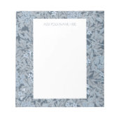 NOTEPAD : WILLIAM MORRIS:JASMINE DESIGN NOTIZBLOCK (Vorderseite)