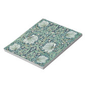 NOTEPAD : WILLIAM MORRIS : PIMPERNEL NOTIZBLOCK (Rotiert)