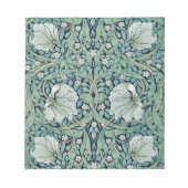 NOTEPAD : WILLIAM MORRIS : PIMPERNEL NOTIZBLOCK (Vorderseite)