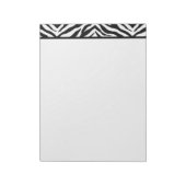 Notepad-Zebra-Print Notizblock (Rotiert)