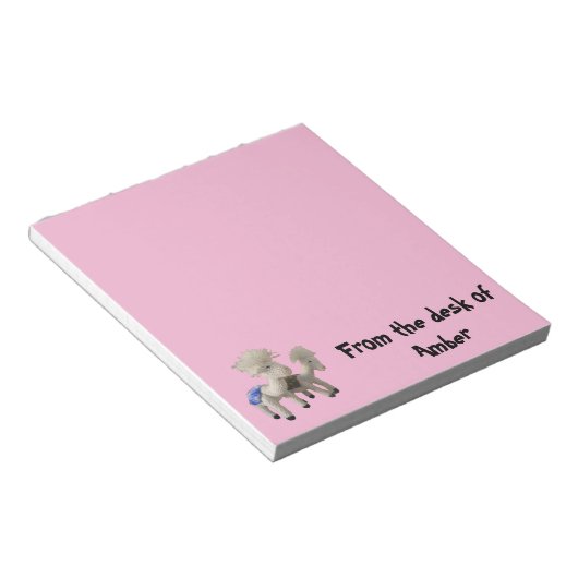 Notepad - Zwei Alpaca-Dollars Notizblock (angewinkelt)