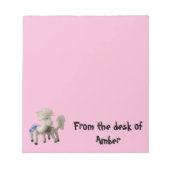 Notepad - Zwei Alpaca-Dollars Notizblock (Vorderseite)