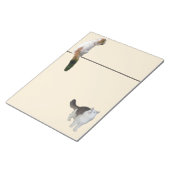 Notepad - Zwei Katzen und eine Zeile Notizblock (angewinkelt)